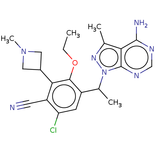 Chemical structure of BindingDB Monomer ID 261190