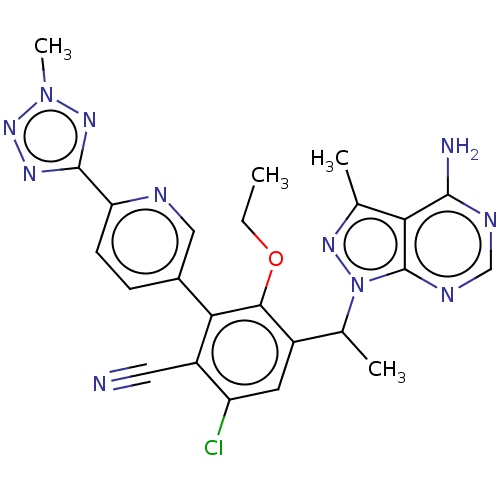 Chemical structure of BindingDB Monomer ID 261307