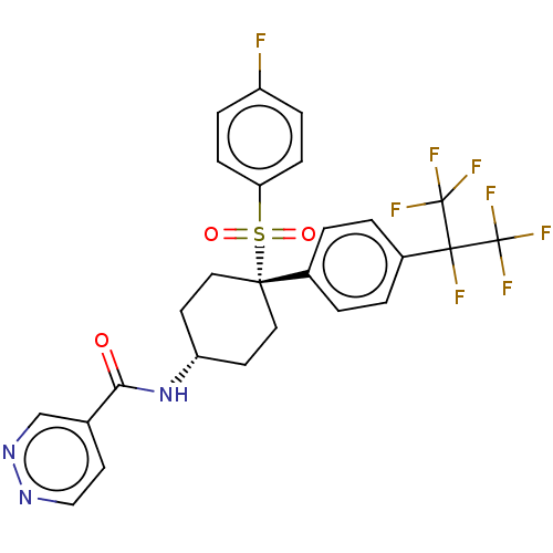Chemical structure of BindingDB Monomer ID 261444