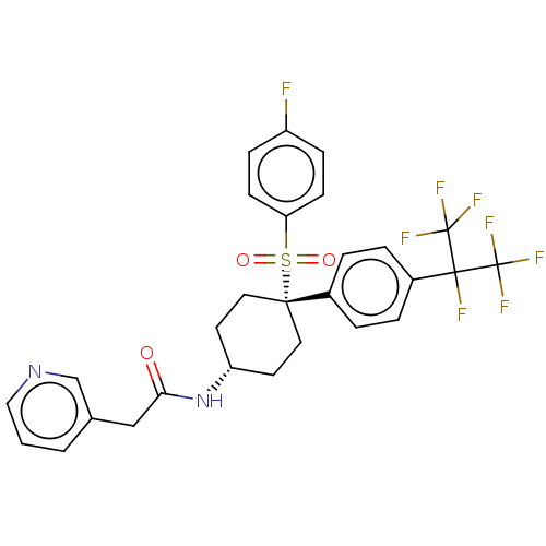 Chemical structure of BindingDB Monomer ID 261448