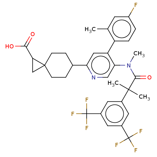 Chemical structure of BindingDB Monomer ID 261484