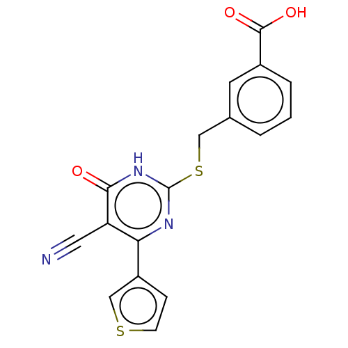 Chemical structure of BindingDB Monomer ID 261516