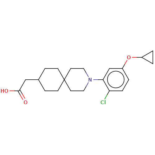 Chemical structure of BindingDB Monomer ID 261560
