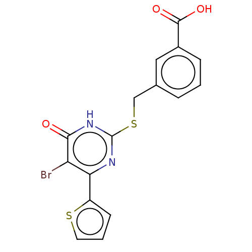 Chemical structure of BindingDB Monomer ID 261593