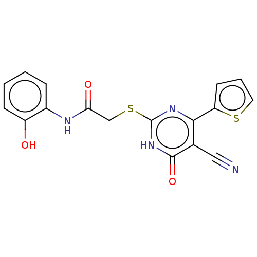 Chemical structure of BindingDB Monomer ID 261611