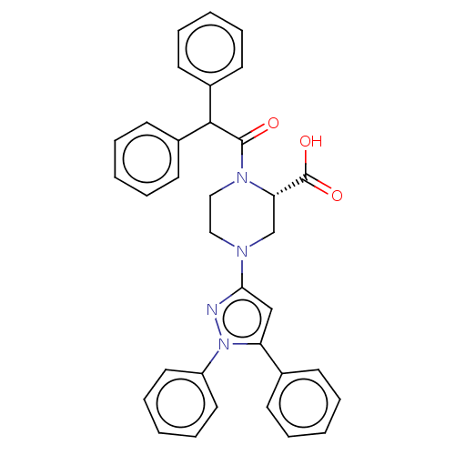 Chemical structure of BindingDB Monomer ID 261614