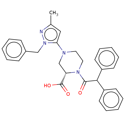 Chemical structure of BindingDB Monomer ID 261619