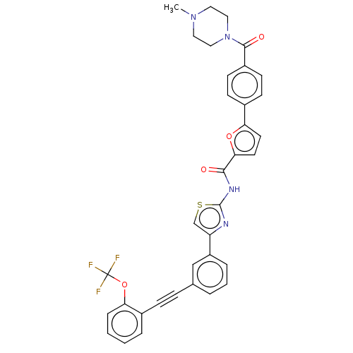 Chemical structure of BindingDB Monomer ID 261666