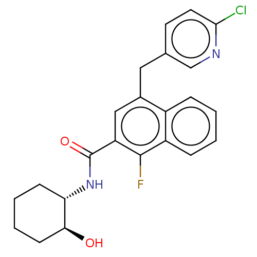 Chemical structure of BindingDB Monomer ID 261715