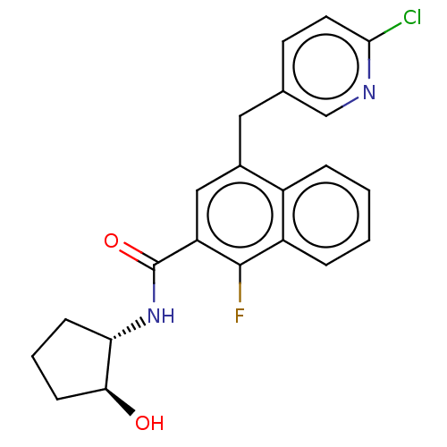 Chemical structure of BindingDB Monomer ID 261719