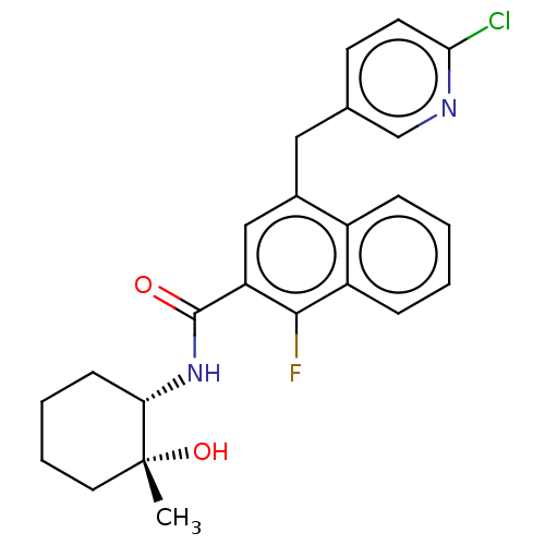 Chemical structure of BindingDB Monomer ID 261722