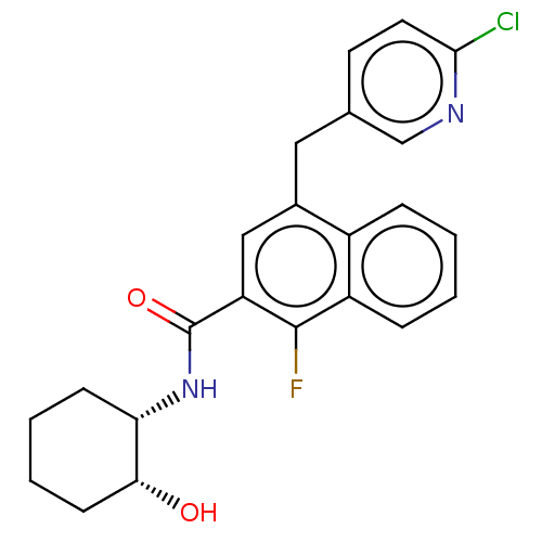 Chemical structure of BindingDB Monomer ID 261723