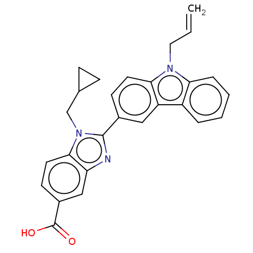 Chemical structure of BindingDB Monomer ID 261782