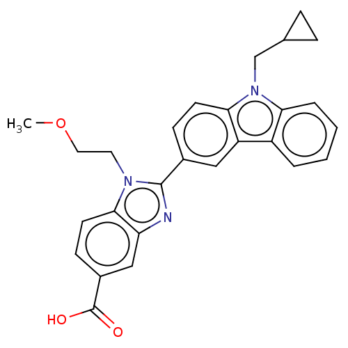Chemical structure of BindingDB Monomer ID 261785