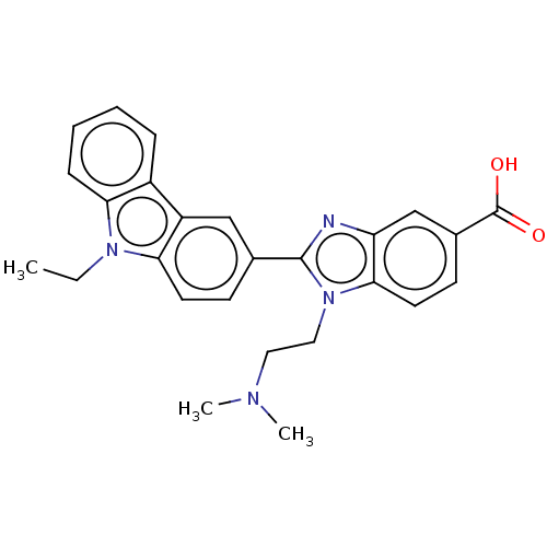 Chemical structure of BindingDB Monomer ID 261821