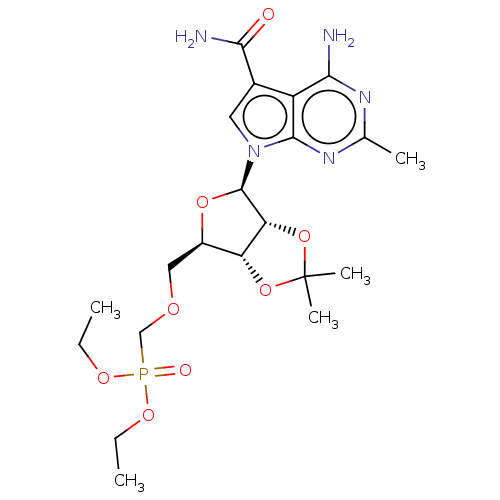 Chemical structure of BindingDB Monomer ID 263100