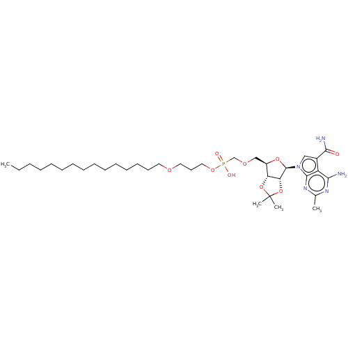 Chemical structure of BindingDB Monomer ID 263101