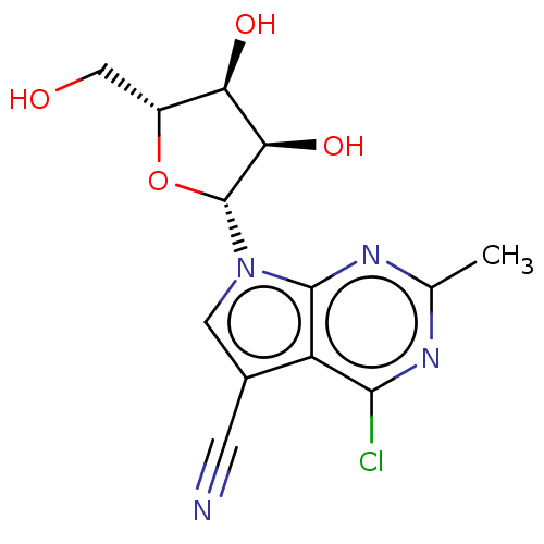Chemical structure of BindingDB Monomer ID 263104