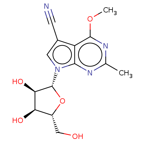 Chemical structure of BindingDB Monomer ID 263105