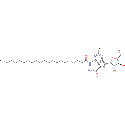 Chemical structure of BindingDB Monomer ID 263166