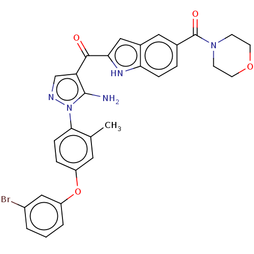 Chemical structure of BindingDB Monomer ID 263529