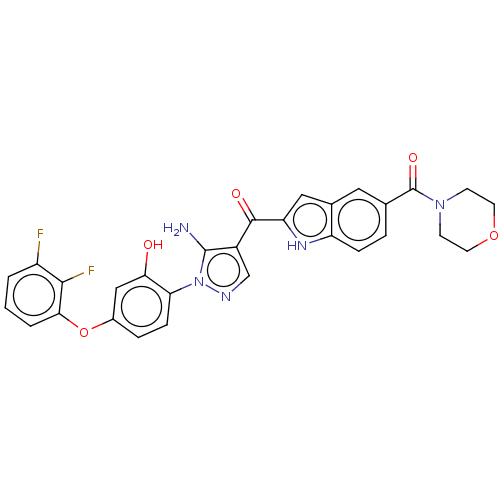 Chemical structure of BindingDB Monomer ID 263541