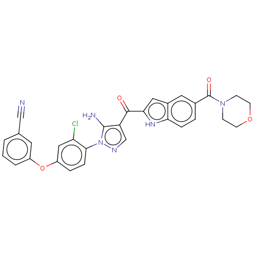 Chemical structure of BindingDB Monomer ID 263542