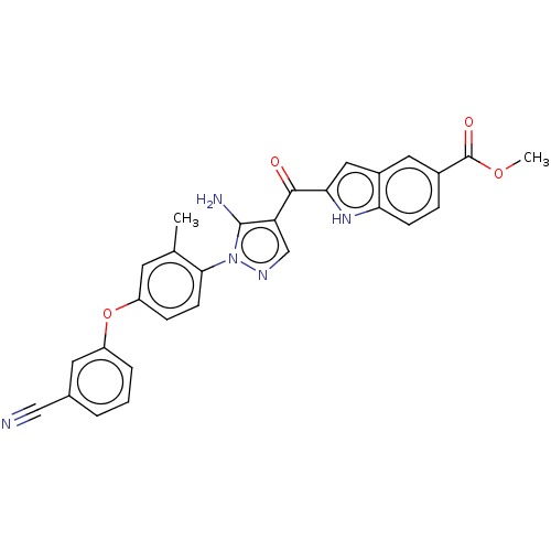 Chemical structure of BindingDB Monomer ID 263543