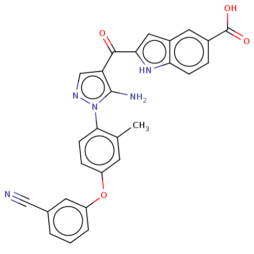 Chemical structure of BindingDB Monomer ID 263544