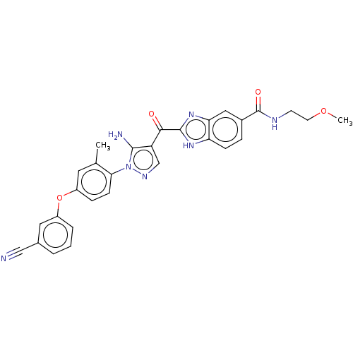 Chemical structure of BindingDB Monomer ID 263552