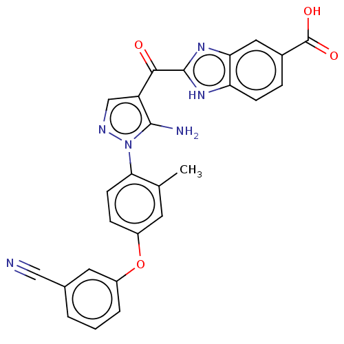 Chemical structure of BindingDB Monomer ID 263554