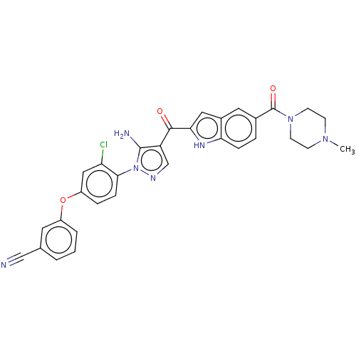 Chemical structure of BindingDB Monomer ID 263556