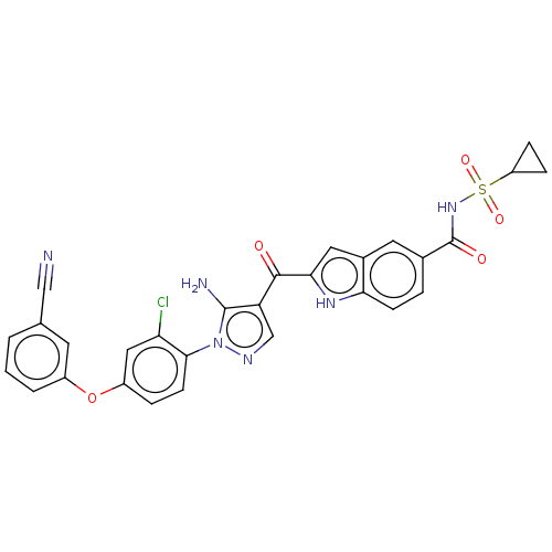 Chemical structure of BindingDB Monomer ID 263557