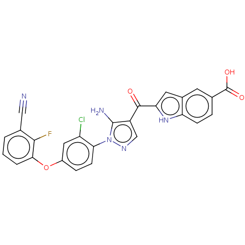 Chemical structure of BindingDB Monomer ID 263560