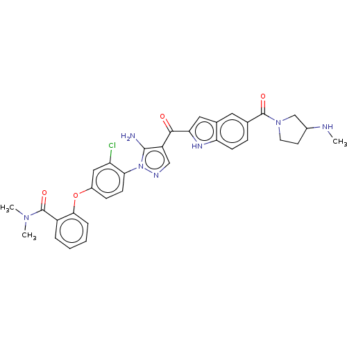 Chemical structure of BindingDB Monomer ID 263565
