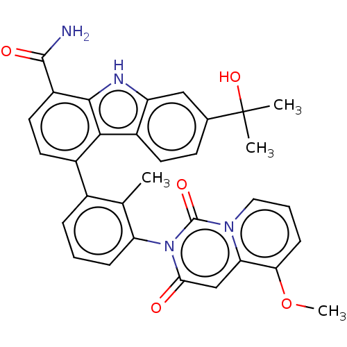 Chemical structure of BindingDB Monomer ID 264137