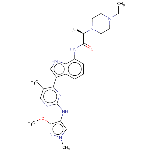Chemical structure of BindingDB Monomer ID 264195