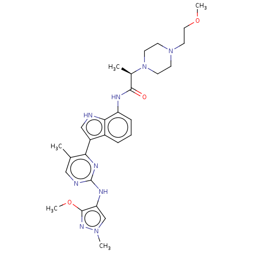 Chemical structure of BindingDB Monomer ID 264196