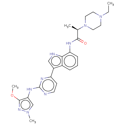 Chemical structure of BindingDB Monomer ID 264207