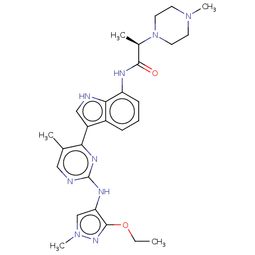 Chemical structure of BindingDB Monomer ID 264215