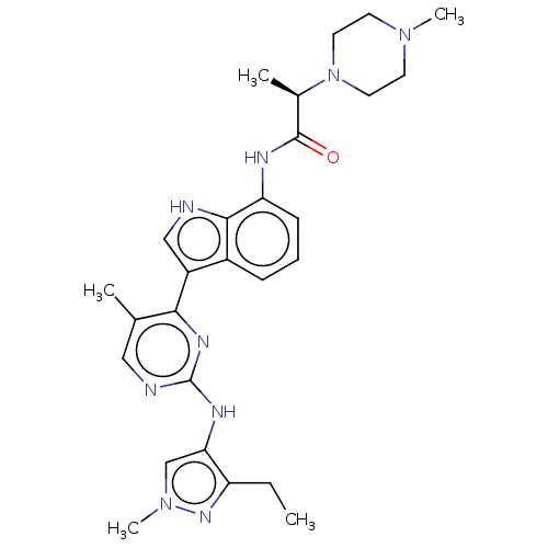 Chemical structure of BindingDB Monomer ID 264235