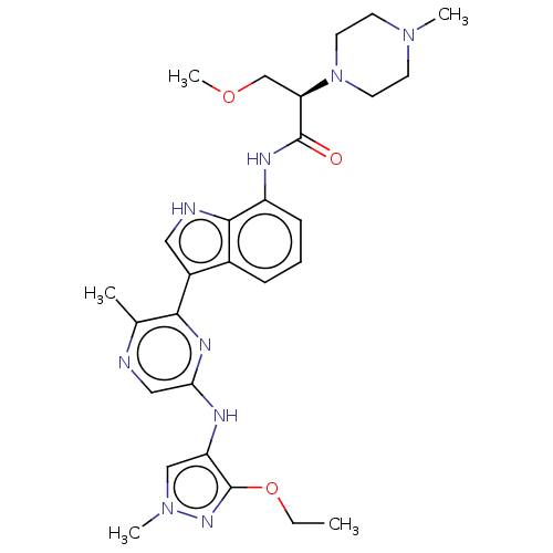 Chemical structure of BindingDB Monomer ID 264244