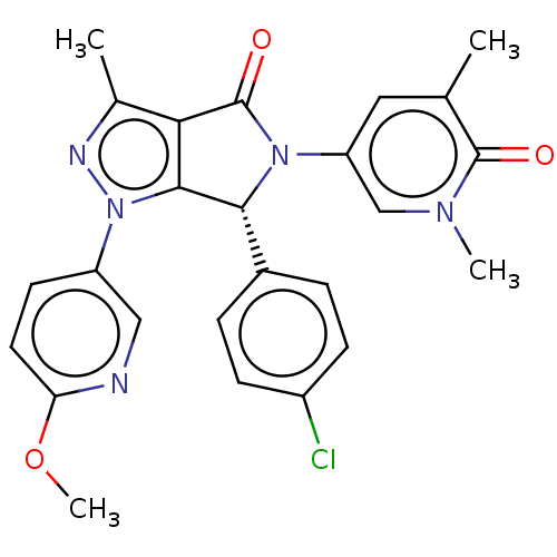 Chemical structure of BindingDB Monomer ID 264455