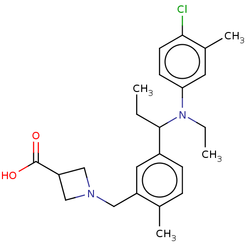 Chemical structure of BindingDB Monomer ID 264700