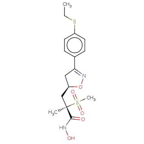 Chemical structure of BindingDB Monomer ID 264782