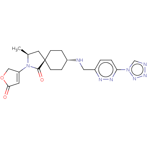 Chemical structure of BindingDB Monomer ID 265509