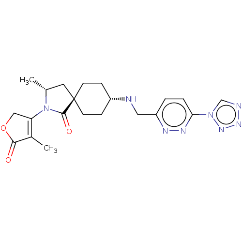 Chemical structure of BindingDB Monomer ID 265513