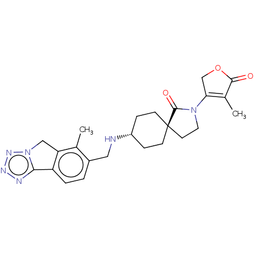 Chemical structure of BindingDB Monomer ID 265556