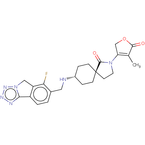 Chemical structure of BindingDB Monomer ID 265571