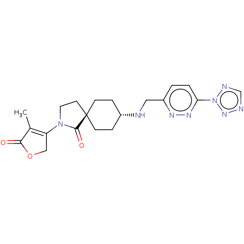 Chemical structure of BindingDB Monomer ID 265618